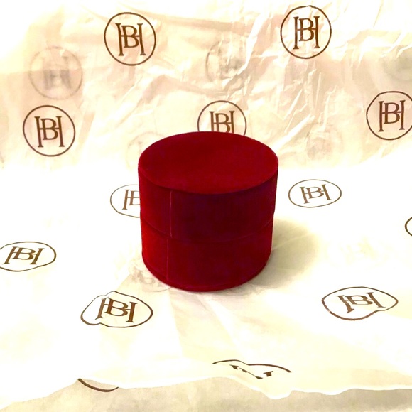 Hillberg & Berk Cherry Sparkly Ball Stud Earrings - Picture 5 of 5